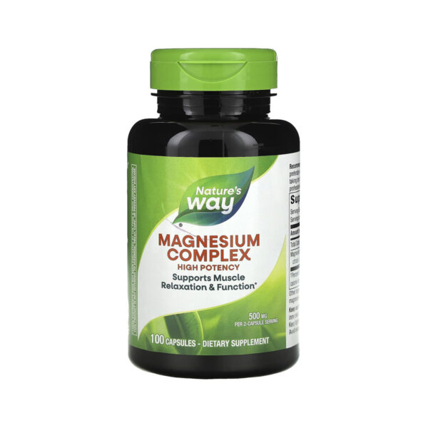 Магнієвий комплекс Nature's Way Magnesium Complex, 100 капсул