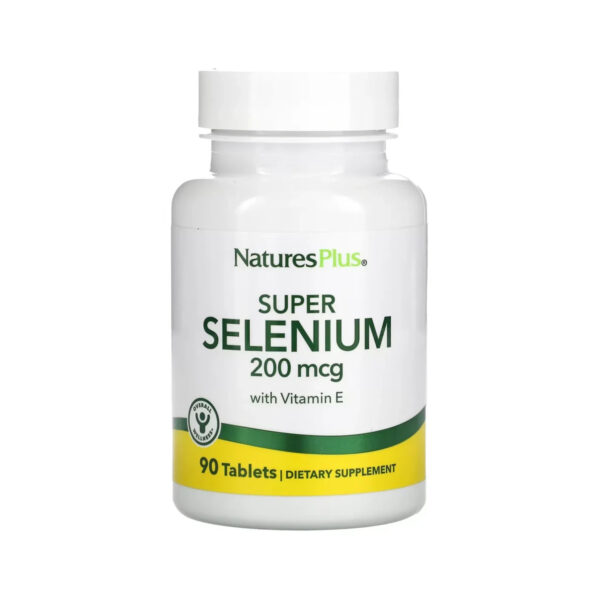 Супер Селен Nature's Plus Super Selenium 200 мкг, 90 таблеток