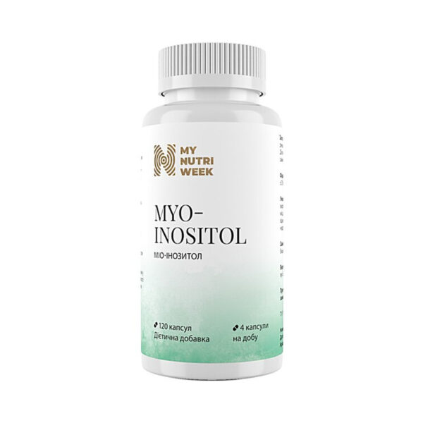 Міо-інозитол My Nutri Week Myo-Inositol, 120 капсул