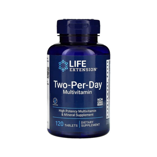 Мультивітаміни Life Extension Two-Per-Day Tablets, 120 таблеток