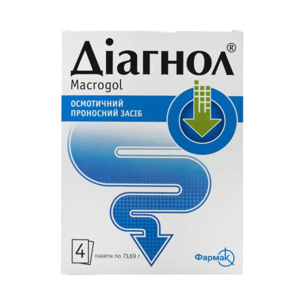Діагнол порошок д/ор. р-ну 64 г/пак. по 73.69 г №4 у пак.