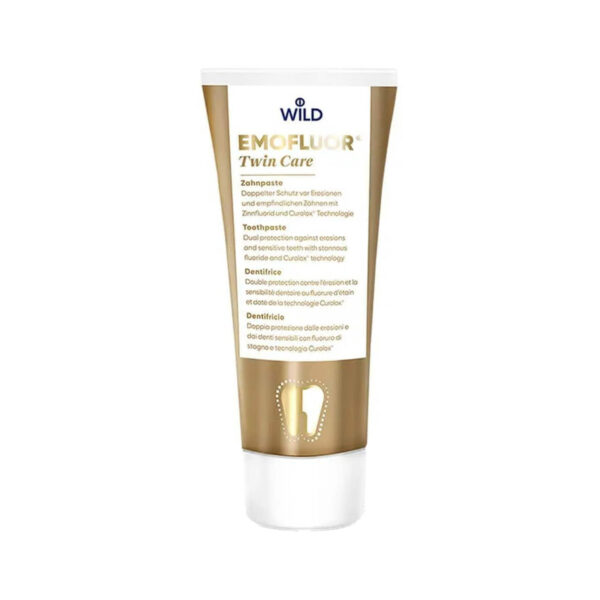 Зубна паста Dr. Wild Emofluor Twin Care Подвійний догляд, 75 мл