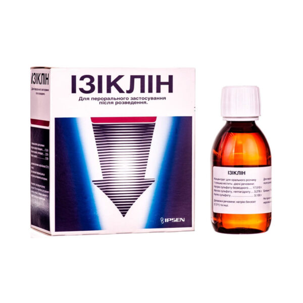 Ізіклін концентрат д/ор. р-ну по 176 мл №2 у пляш.