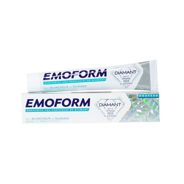 Зубна паста Dr. Wild Emoform Diamond Діамант відбілююча, 75 мл