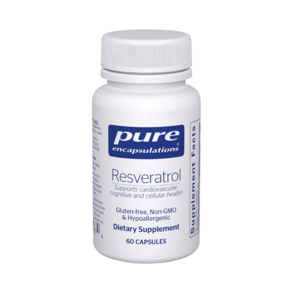Ресвератрол Pure Encapsulations Resveratrol, 60 капсул