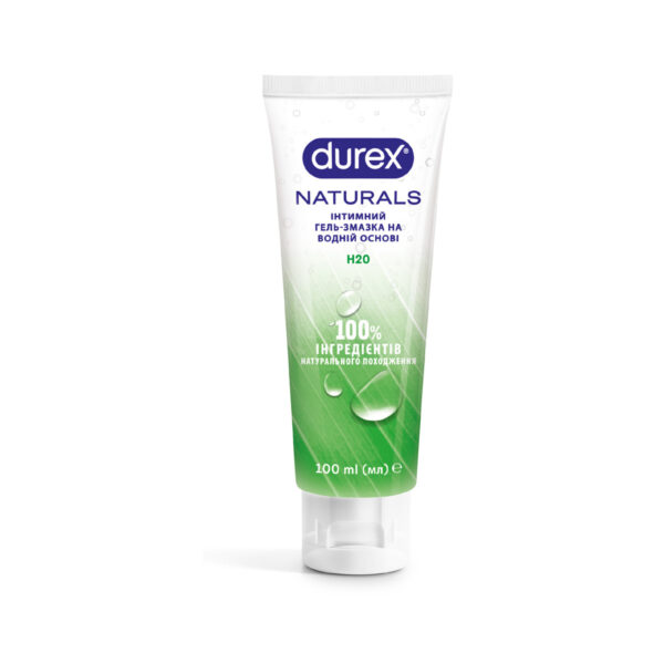Інтимний гель-змазка Durex Naturals натуральні інгредієнти (лубрикант), 100 мл