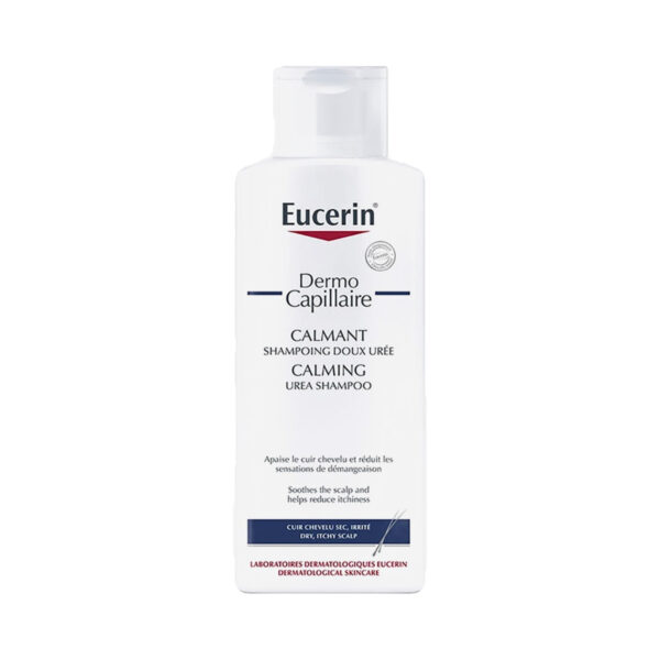 Шампунь Eucerin DermoCapillaire Urea заспокійливий для сухої і подразненої шкіри голови (69657), 250 мл