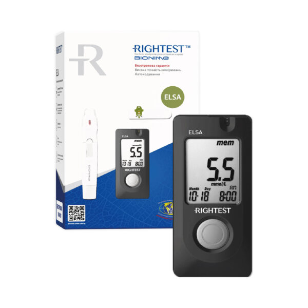 Глюкометр Bionime Rightest ELSA