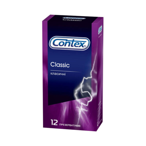 Презервативи латексні Contex Classic класичні, 12 штук