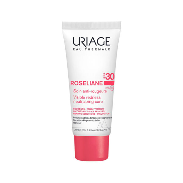 Крем для обличчя Uriage Roseliane SPF30 проти почервоніння для чутливої шкіри, 40 мл