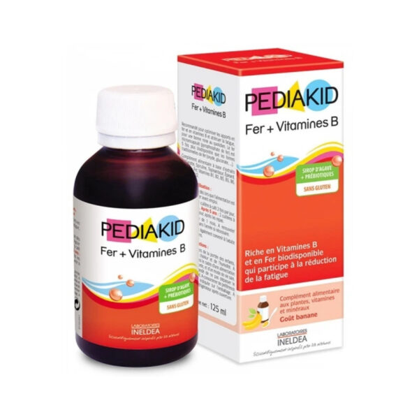 Педіакід PEDIAKID Fer + Vitamine B сироп Фер + вітаміни, 125 мл
