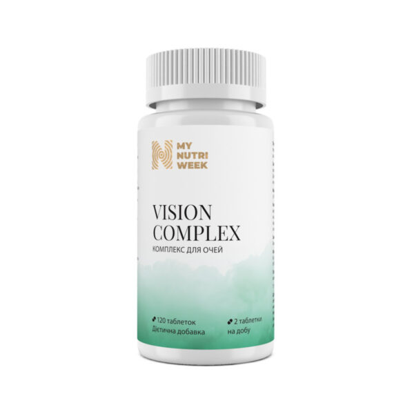 Комплекс для очей My Nutri Week Vision Complex, 120 таблеток