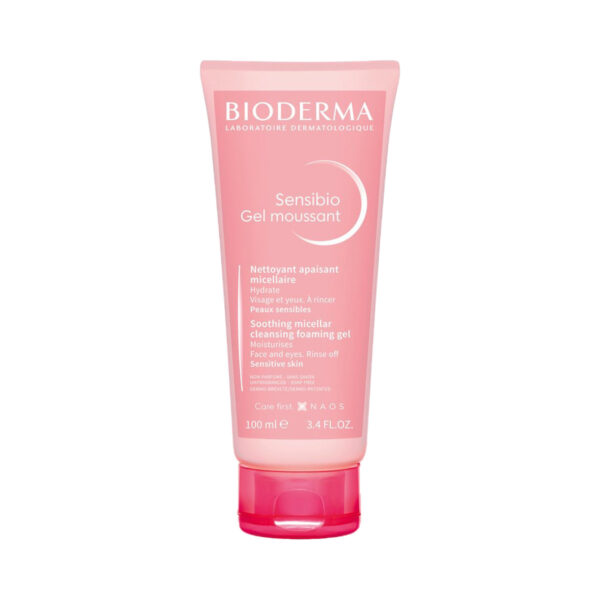 Гель Bioderma Sensibio очищуючий для обличчя, 100 мл