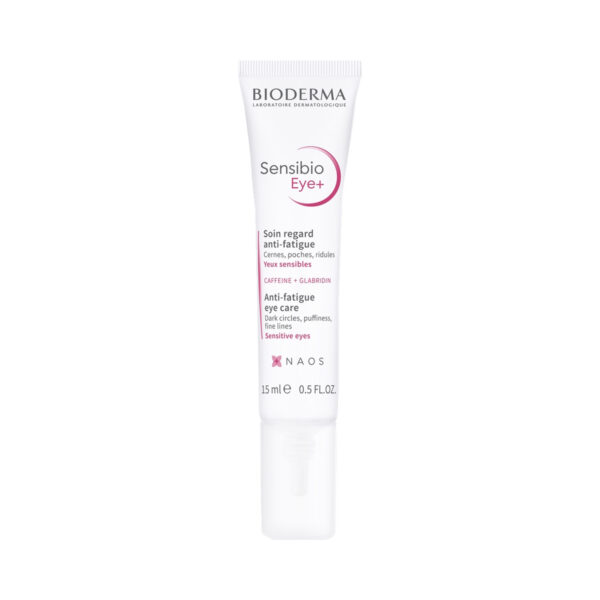 Крем-догляд для контуру очей Bioderma Sensibio Eye+ проти втоми, 15 мл