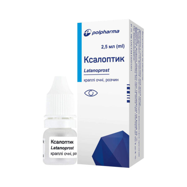 Ксалоптик еко краплі оч., р-н 50 мкг/мл по 7.5 мл у флак.