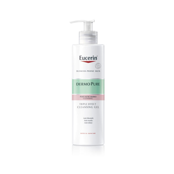 Гель для вмивання Eucerin DermoPure потрійної дії очищуючий для проблемної шкіри (63830), 400 мл