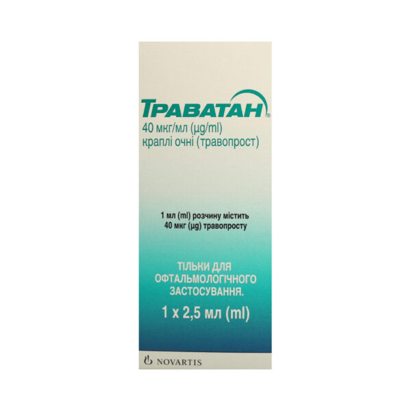Траватан краплі оч. 40 мкг/мл по 2.5 мл у флак.-крап.