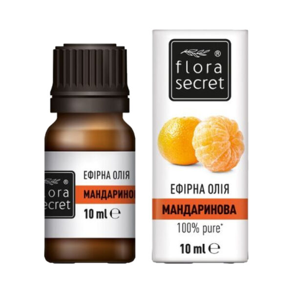 Олія ефірна Flora Secret мандаринова, 10 мл