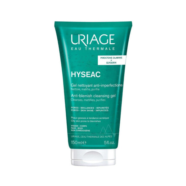 Гель очищуючий для обличчя Uriage Hyseac, 150 мл