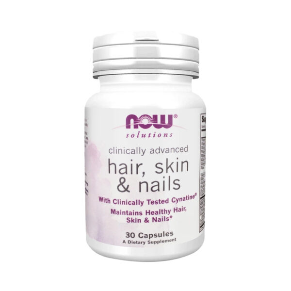 Дієтична добавка NOW Clinical Hair, Skin & Nails капсули №30