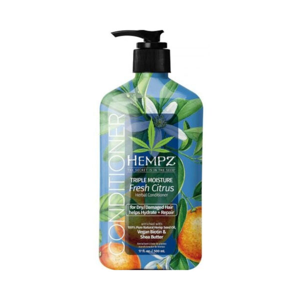 HEMPZ 2565-03 Кондиціонер для волосся "Потрійне зволоження" для сухого волосся 500ML