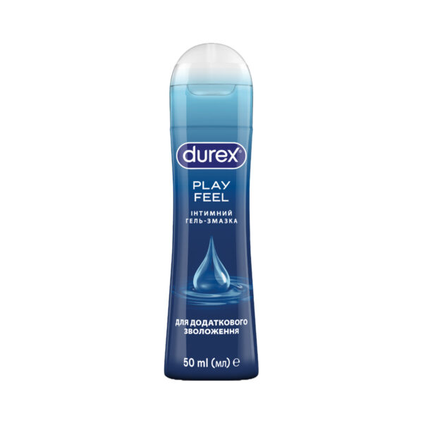 Інтимний гель-змазка Durex Play Feel додаткове зволоження (лубрикант), 50 мл