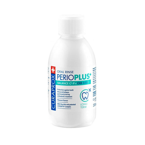 Ополіскувач для порожнини рота Curaprox Perio Plus Balance 0,05% хлоргексидину, 200 мл