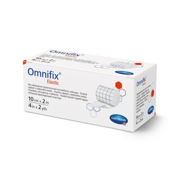 Пластир медичний Omnifix Elastic на еластичній нетканій основі 10 см х 2 м, 1 штука