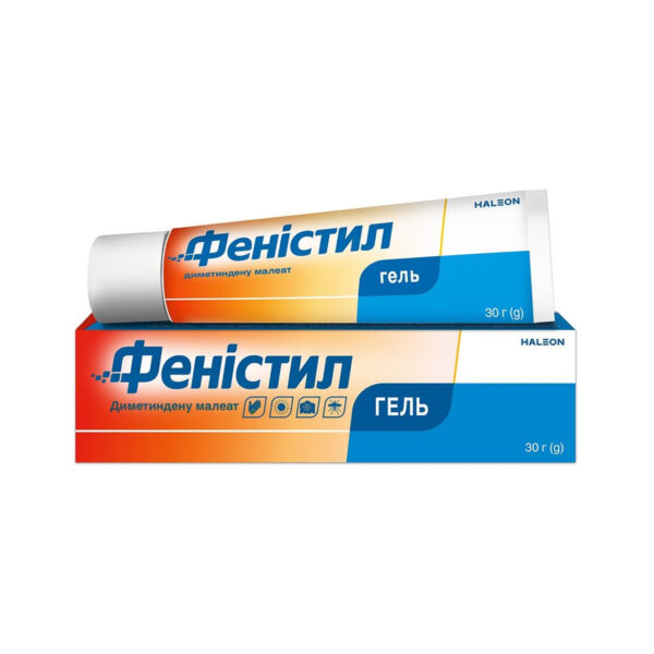Феністил гель 0.1 % по 30 г у тубах
