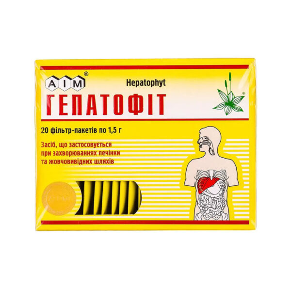 Гепатофіт збір по 1.5 г №20 у філ.-пак.