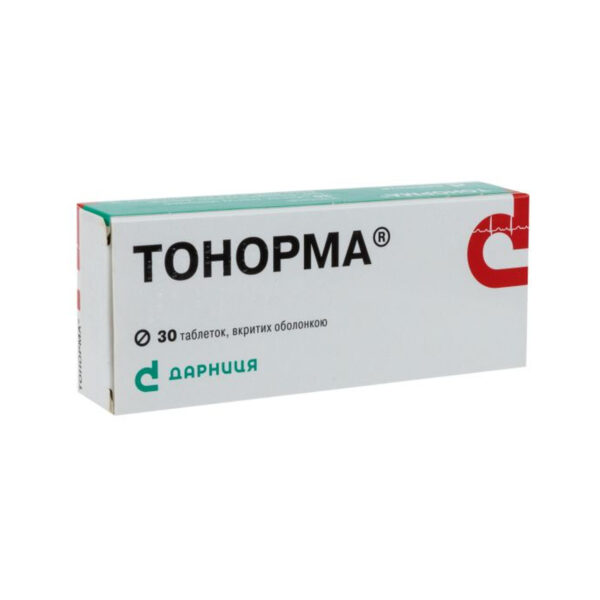 Тонорма таблетки, в/о №30 (10х3)