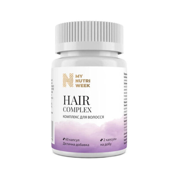 Комплекс для волосся My Nutri Week Hair Complex, 60 капсул