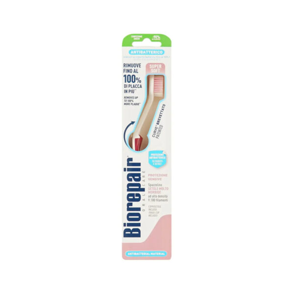 Зубна щітка Biorepair Досконала чистка Ultrasoft ультрам'яка для захисту ясен