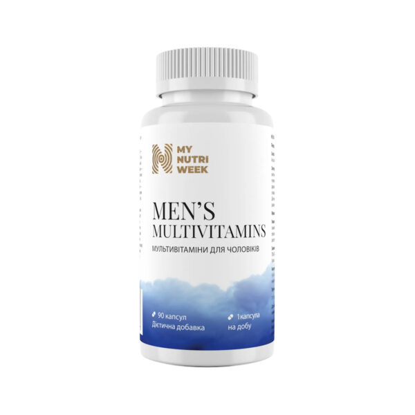 Мультивітаміни для чоловіків My Nutri Week Men’s Multivitamin, 90 капсул
