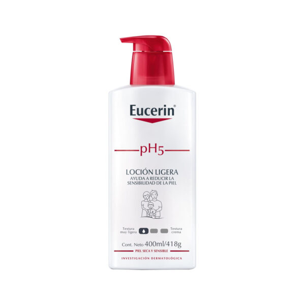 Лосьйон для тіла Eucerin pH5 легкий для чутливої шкіри (89777), 400 мл
