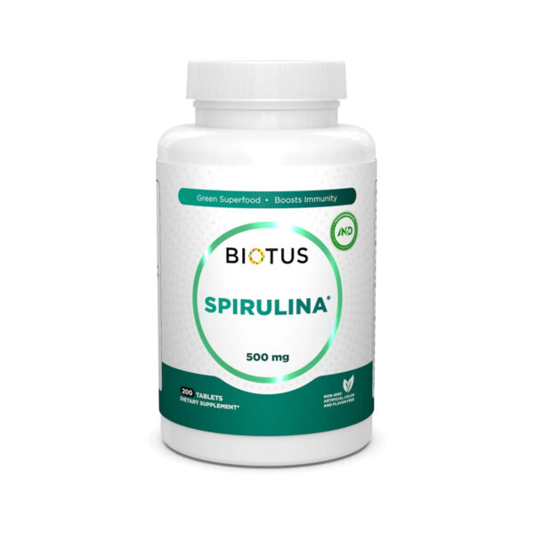 Спіруліна Biotus Spirulina таблетки по 500 мг №200