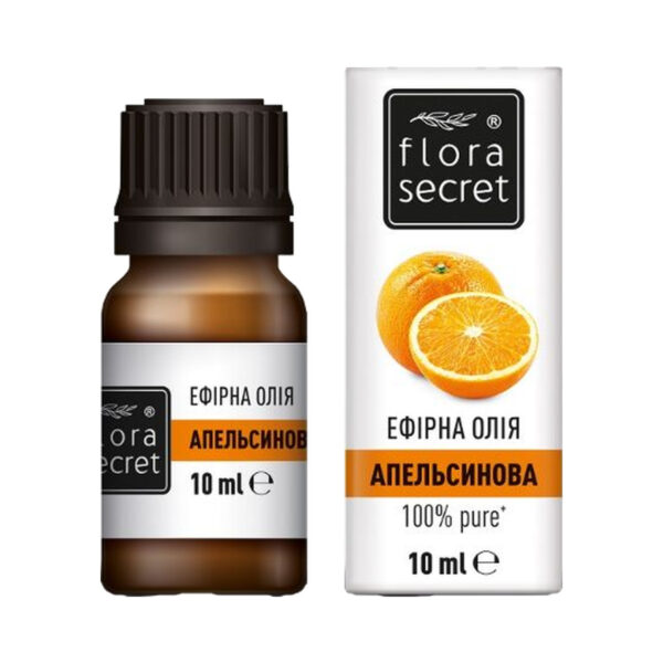 Олія ефірна Flora Secret апельсинова, 10 мл
