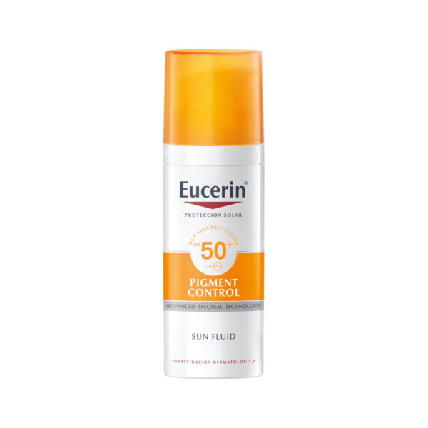 Флюїд сонцезахисний для обличчя Eucerin Sun SPF50+ Pigment Control проти гіперпігментації (87997), 50 мл