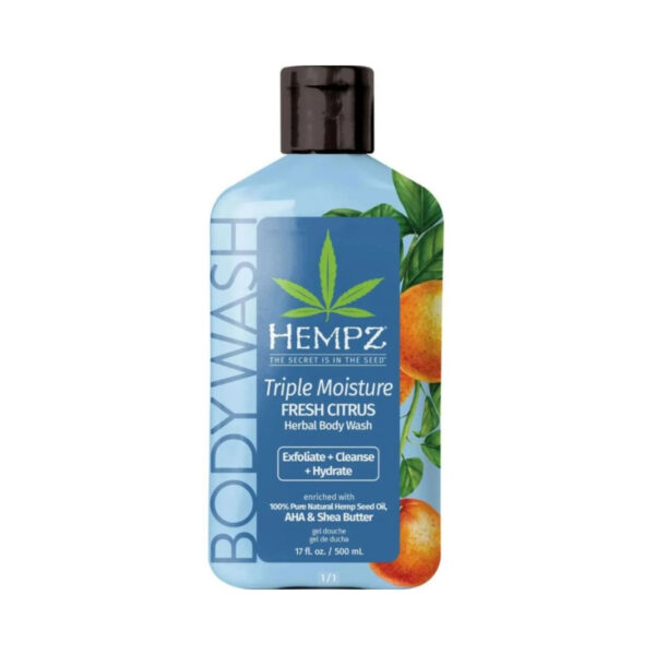 HEMPZ 8016-03 Гель для душу "Потрійне зволоження" 500 мл