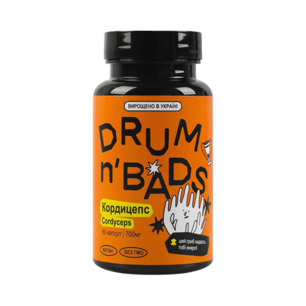 Кордицепс 700 мг №60 DRUM n`BADS