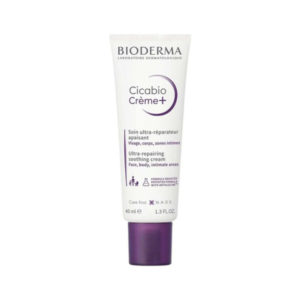 Крем для обличчя та тіла Bioderma Cicabio Cream+ відновлюючий та заспокійливий, 40 мл