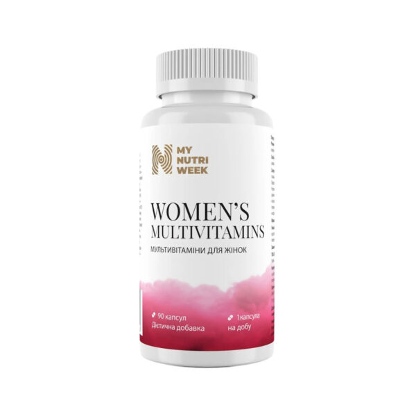 Мультивітаміни для жінок My Nutri Week Women’s Multivitamin, 90 капсул