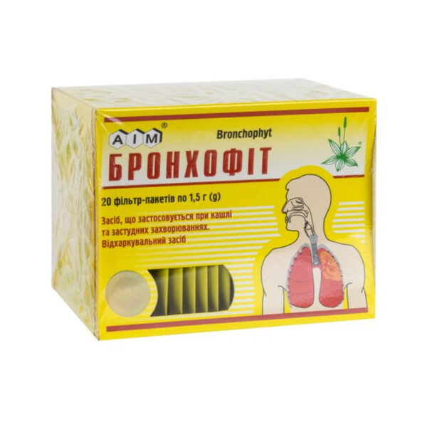 Бронхофіт збір по 1.5 г №20 у філ.-пак.