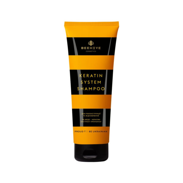 Beehive Шампунь Keratin System для реконструкції та відновлення пошкодженого волосся 250 мл