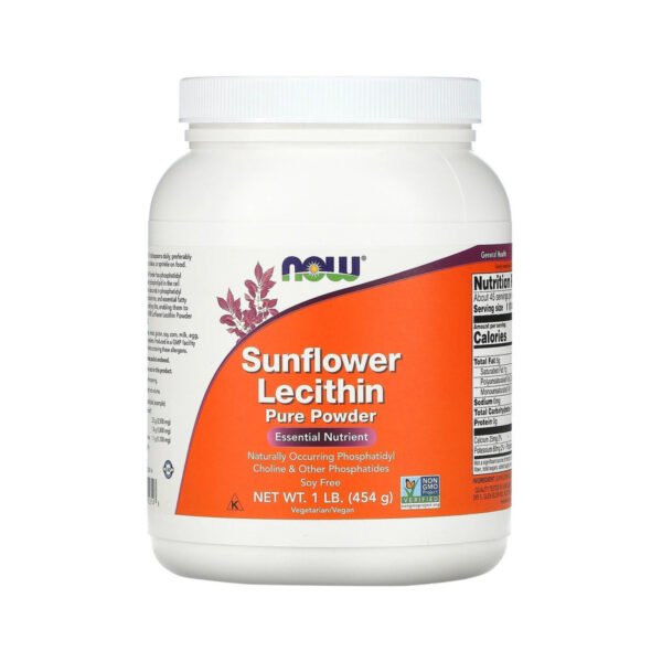 Лецитин соняшниковий NOW Sunflower Lecithin, 454 г