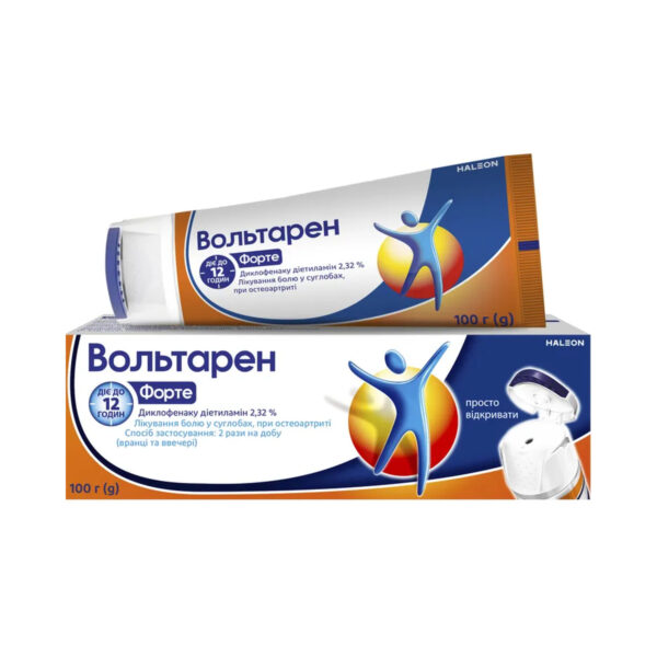 Вольтарен форте емульгель д/зовн. заст. 2.32 % по 50 г у тубах