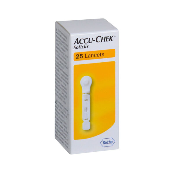 Ланцети Акку-Чек Софтклікс, 25 штук