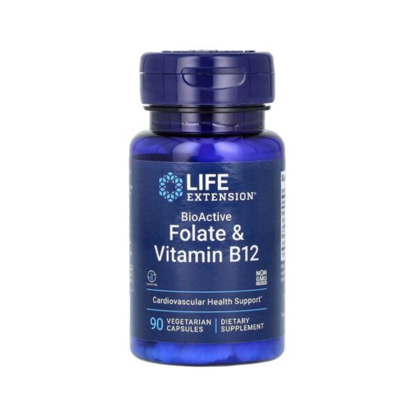 Фолат + Вітамін В12 Biotus Folate Vitamin 12, 60 капсул