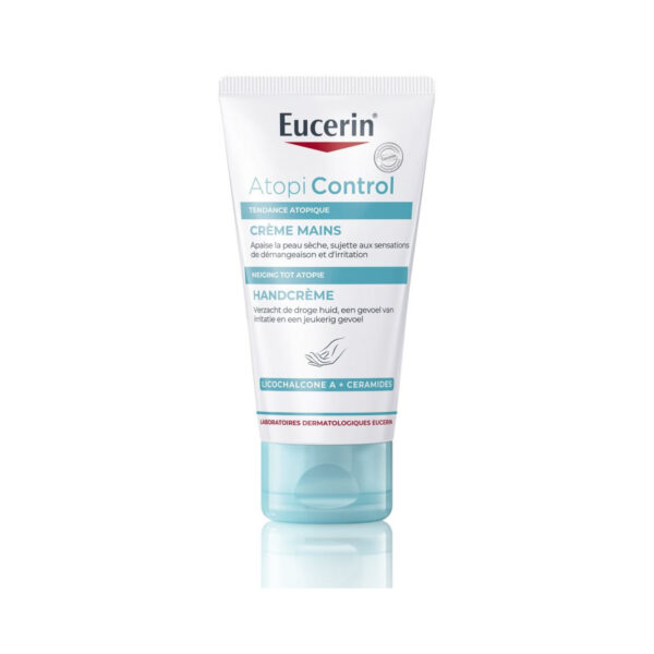 Крем для рук Eucerin Atopi Control інтенсивний для сухої і атопічної шкіри (89744), 75 мл