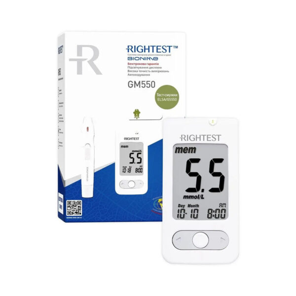 Глюкометр Bionime Rightest GM 550
